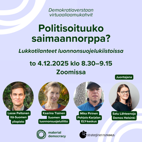 Demokratiaverstaan virtuaaliaamukahvit